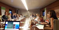 El Defensor del Pueblo andaluz traslada a eurodiputados las preocupaciones por el estado del acuífero y el gasoducto en Doñana