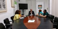 Reunión del Defensor del Pueblo Andaluz con la Plataforma de Afectados por el Salario Social