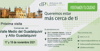 Visita de la Oficina de Información del dPA a las comarcas del Valle Medio del Guadalquivir y Alto Guadalquivir (Córdoba)