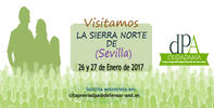 Visita a la Sierra Norte de Sevilla los días 26 y 27 de enero
