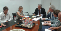 Reunión del Defensor con Carmen y Carlos Reunión del Defensor con Carmen y Carlos