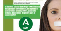 El Instituto Andaluz de la Mujer (IAM) ha convocado dos líneas de subvenciones, en régimen de concurrencia no competitiva, a mujeres víctimas de violencia de género para el ejercicio 2021