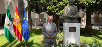 El Defensor asiste al homenaje a Blas Infante en el Parlamento de Andalucía