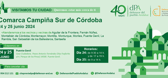 La Oficina de Información y Atención Ciudadana se desplaza a la Campiña Sur de Córdoba para la atención presencial a la ciudadanía