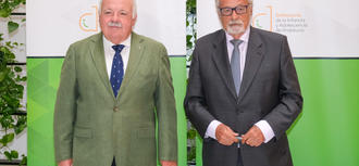 Visita del presidente del Parlamento de Andalucía ante una nueva legislatura