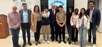 Entregamos el XVIII Premio Así veo mis derechos al IES Aurantia en Benahadux