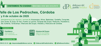 La Oficina de Información y Atención Ciudadana del Defensor del Pueblo andaluz se desplaza al Valle de Los Pedroches
