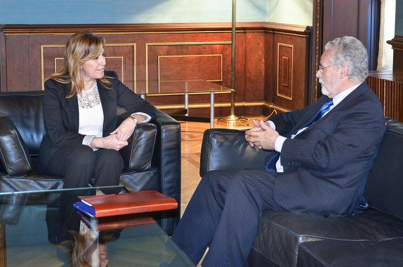 VISITA INSTITUCIONAL A LA PRESIDENCIA DE LA JUNTA DE ANDALUCÍA VISITA INSTITUCIONAL A LA PRESIDENCIA DE LA JUNTA DE ANDALUCÍA