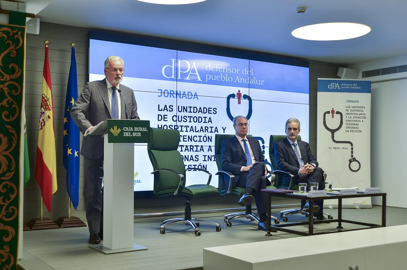 El Defensor del Pueblo Andaluz insta a mejorar la coordinación entre las administraciones para la atención sanitaria de las personas reclusas El Defensor del Pueblo Andaluz insta a mejorar la coordinación entre las administraciones para la atención sanitaria de las personas reclusas