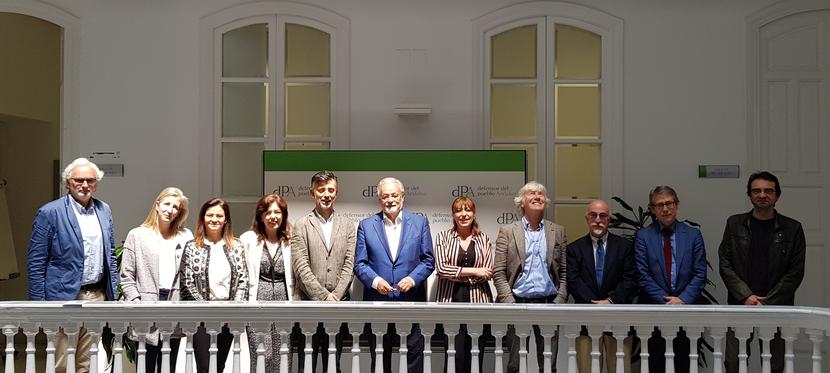 Reunión de coordinación del Defensor del Pueblo andaluz con las Defensorías Universitarias