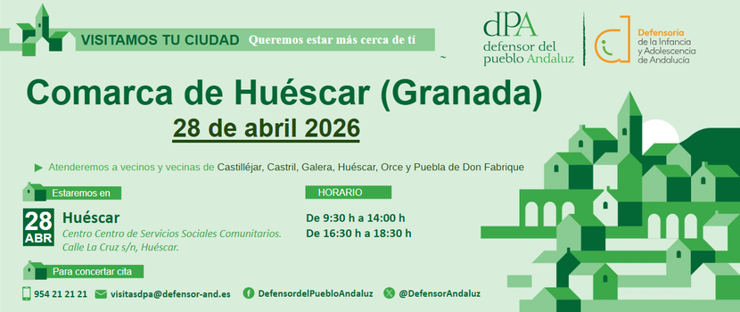 Visita de la OIAC a la Comarca de Huéscar (Granada)