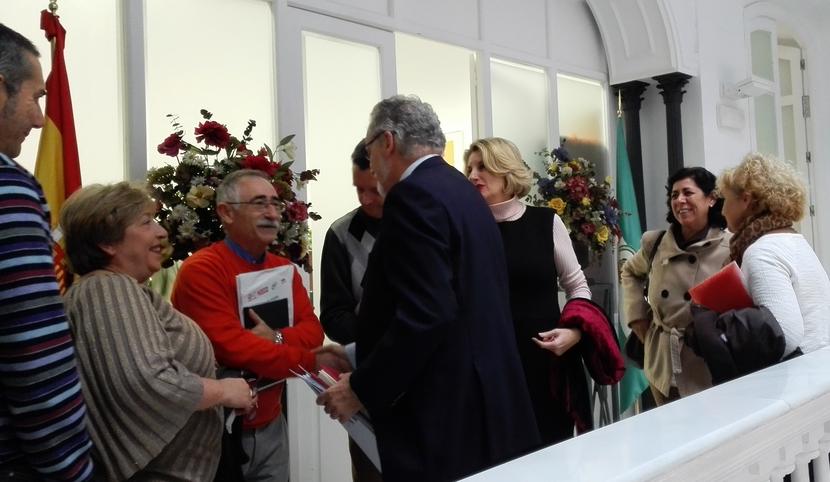 Reunión del Defensor con los sindicatos CCOO, CSIF, UGT y USTEA