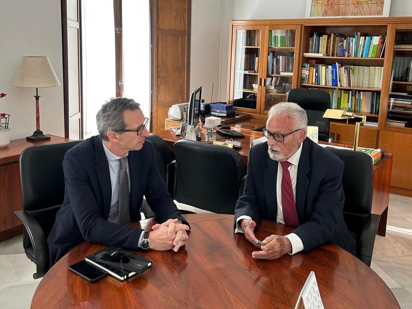 El Defensor del Pueblo Andaluz y el Banco de España exploran vías de cooperación para reforzar la protección de la ciudadanía