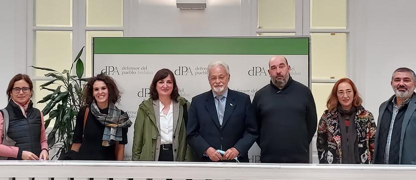 El Defensor del Pueblo andaluz atiende las preocupaciones de las entidades de cooperación internacional