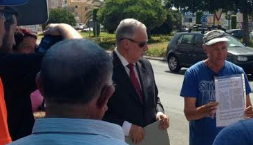 VISITA DEL DEFENSOR A ALMERÍA VISITA DEL DEFENSOR A ALMERÍA