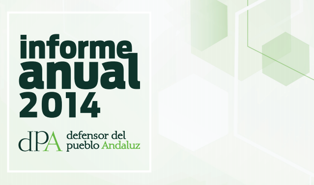 Edición del Informe Anual del Defensor del Pueblo Andaluz 